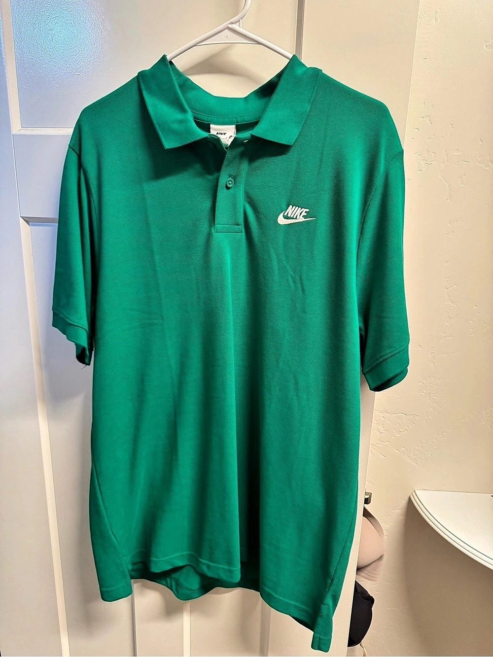 NWT Nike Men's Green Polo size L